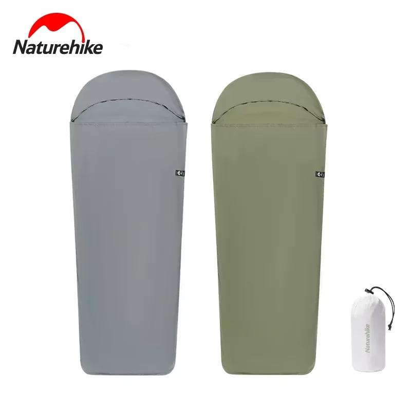 Natureifa-Juste de sac de couchage simple ultralégère, doublure légère, draps de camping confortable