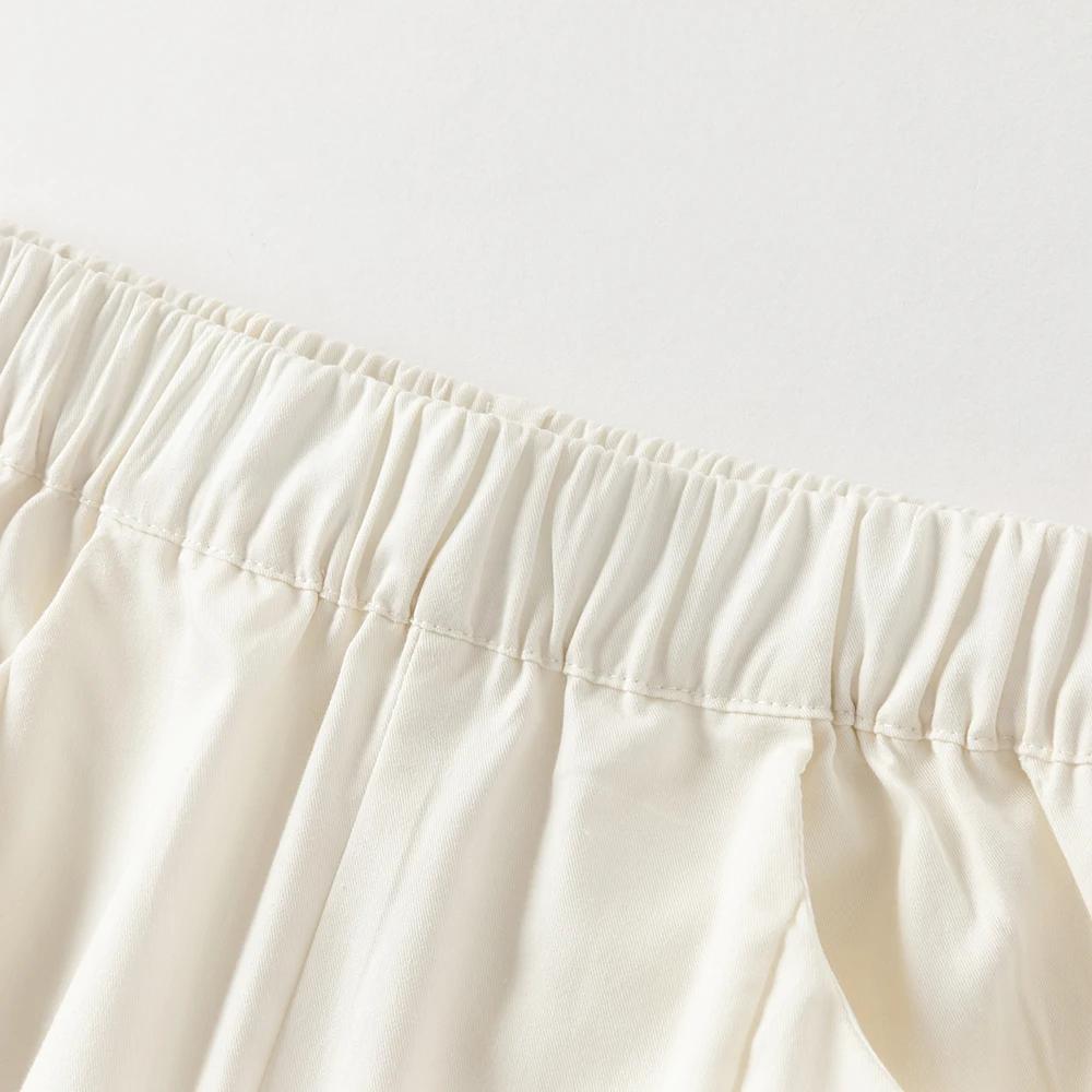 Pantalon large pour enfants Dave Bella, 7-13 ans, filles, pantalon décontracté d'été, pantalon élast