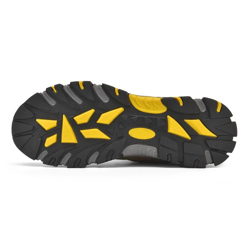 Chaussures de randonnée pour hommes, chaussures de sport simples en maille respirante, chaussures de