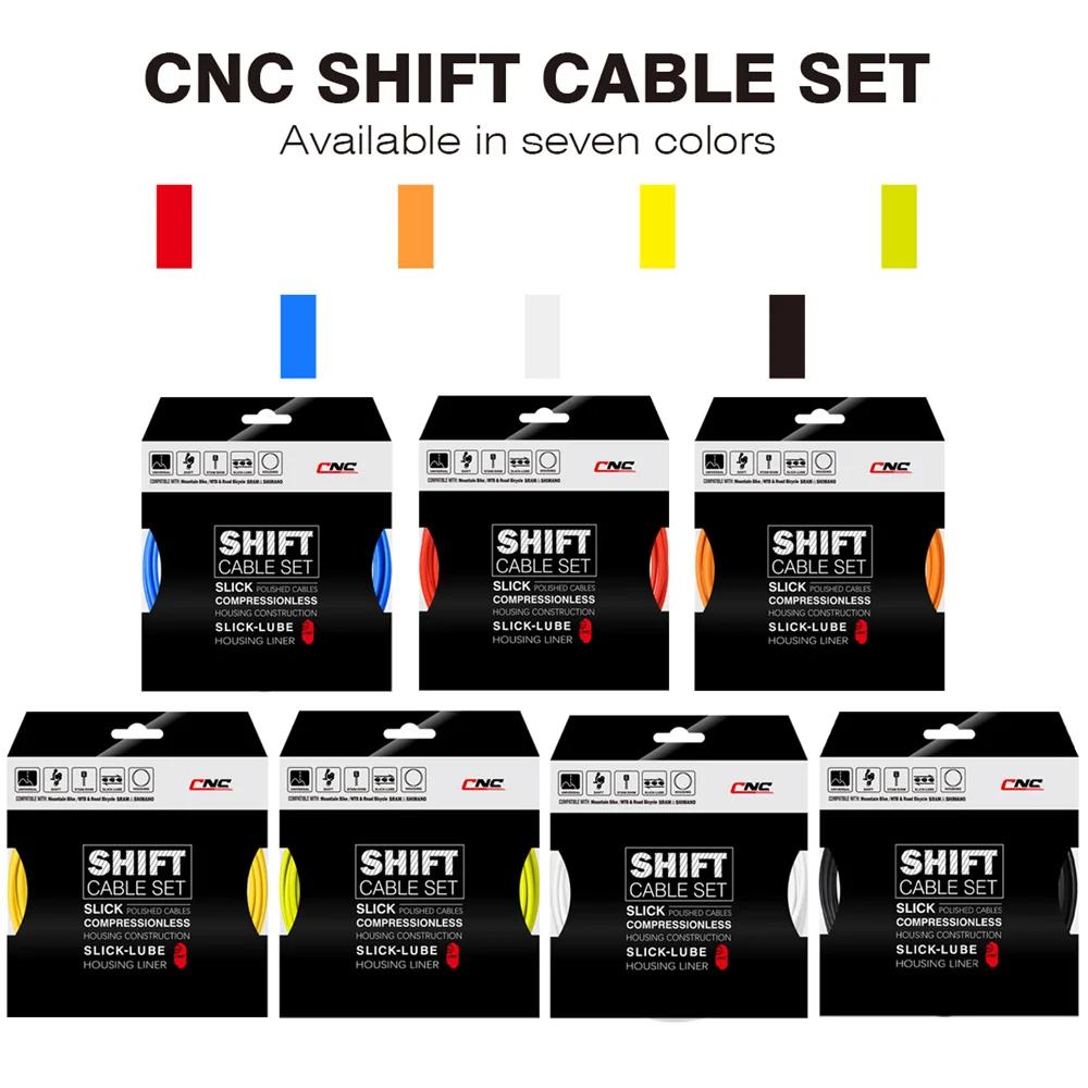 Kit de boîtiers de câbles de levier de vitesse pour vélo de route et vtt CNC, pour Shimano Sram, câb