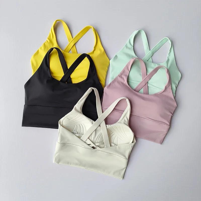 Soutien-gorge de sport tout-en-un haute intensité - Professionnel course à pied yoga fitness été