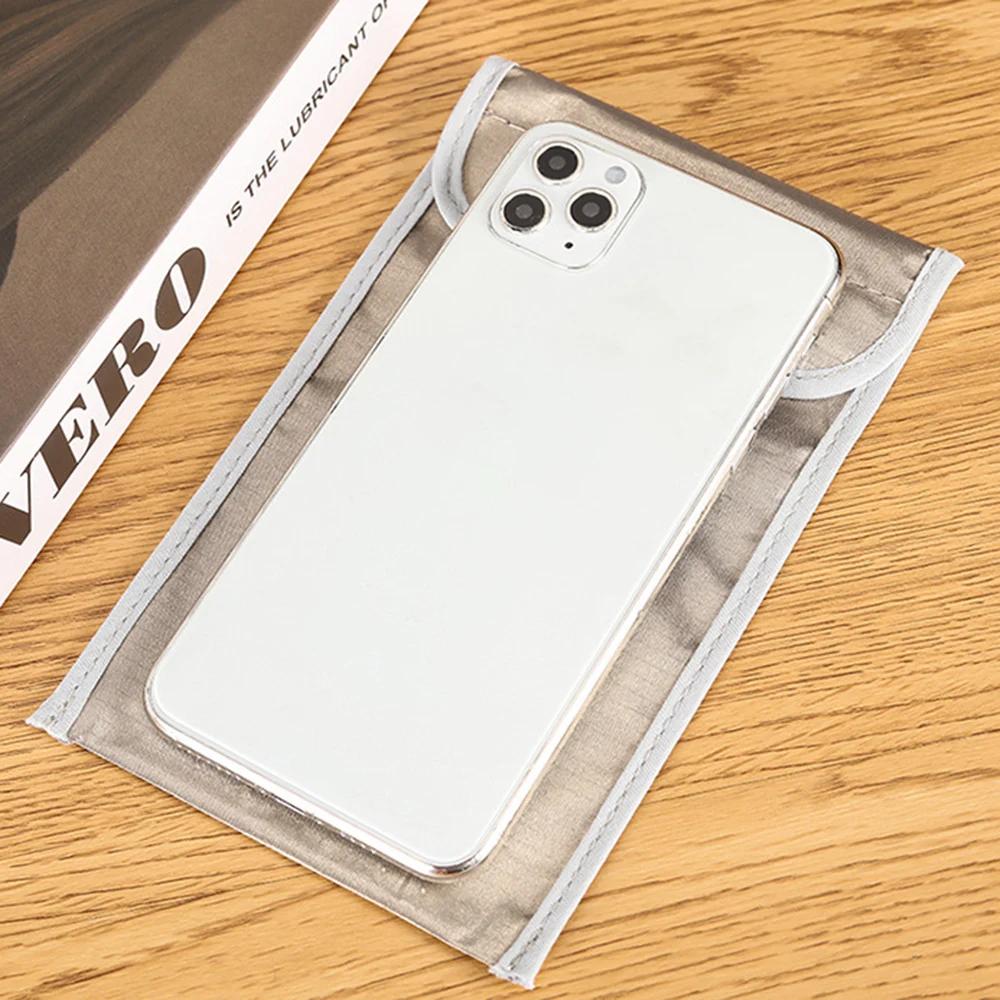 Bloqueur de Signal RF pour téléphone portable, bouclier Anti-Radiation, pochette, carte magnétique I