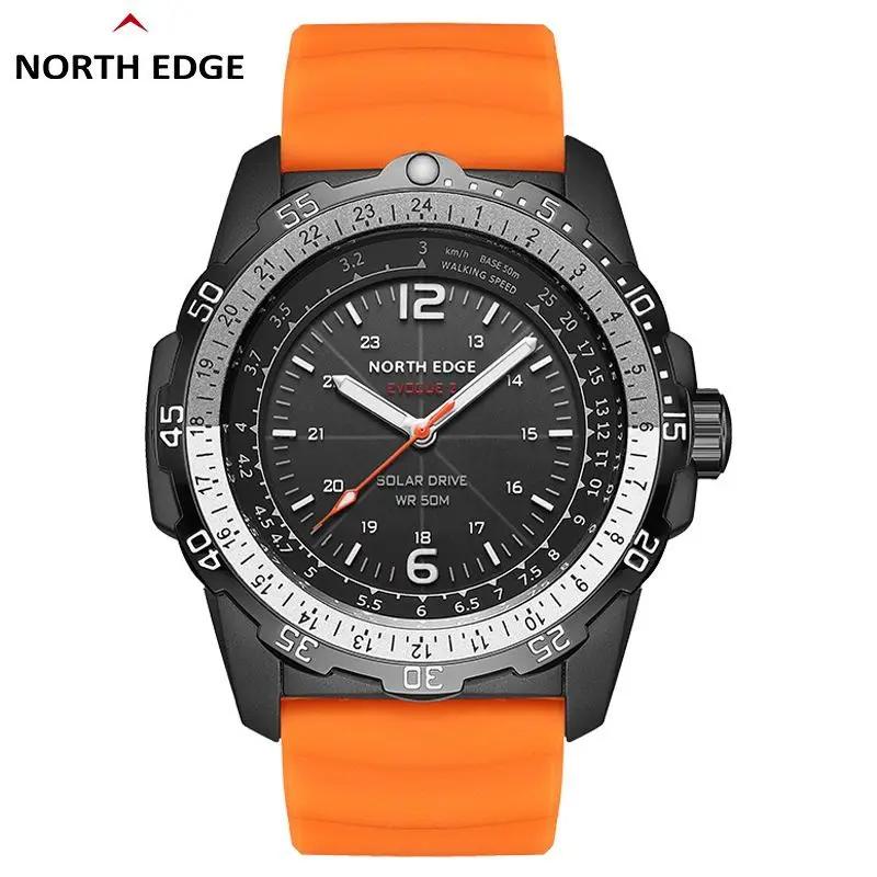 NORTH EDGE EVOQUE 2 montre militaire numérique pour hommes étanche 50M montres de Sport pour hommes 