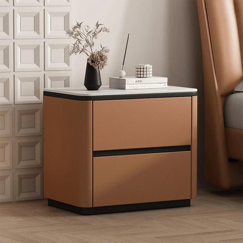 Organisateur bas Table De chevet chambre armoires mobiles tiroirs rangement De luxe Table De chevet 