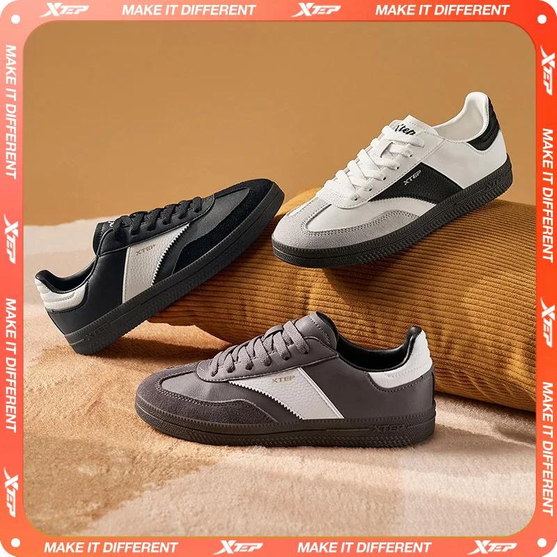 Xtep GAT-Chaussures de skateboard pour femmes, baskets souples de rue, chaussures de sport confortab