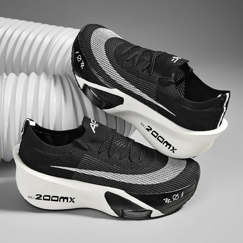 Chaussures de course Anti-renversement pour hommes et femmes, chaussures de sport durables, légères 