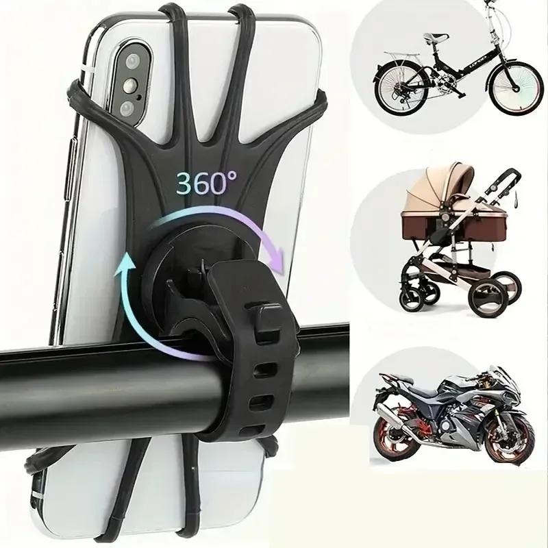 Support de téléphone pour vélo, support de téléphone portable pour moto, adapté à divers modèles de 