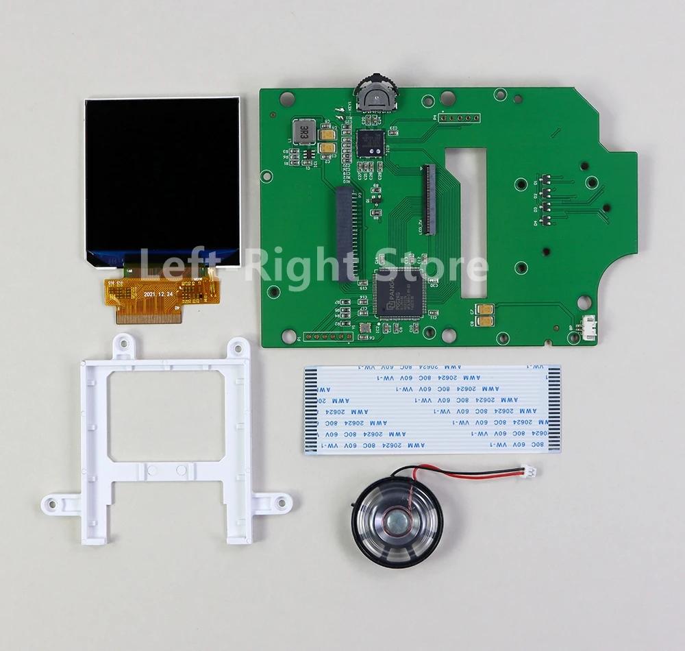 1 jeu d'écran IPS de 2.45 pouces avec pièces de câble ruban pour GB V4 DMG IPS Kits d'écran LCD supp