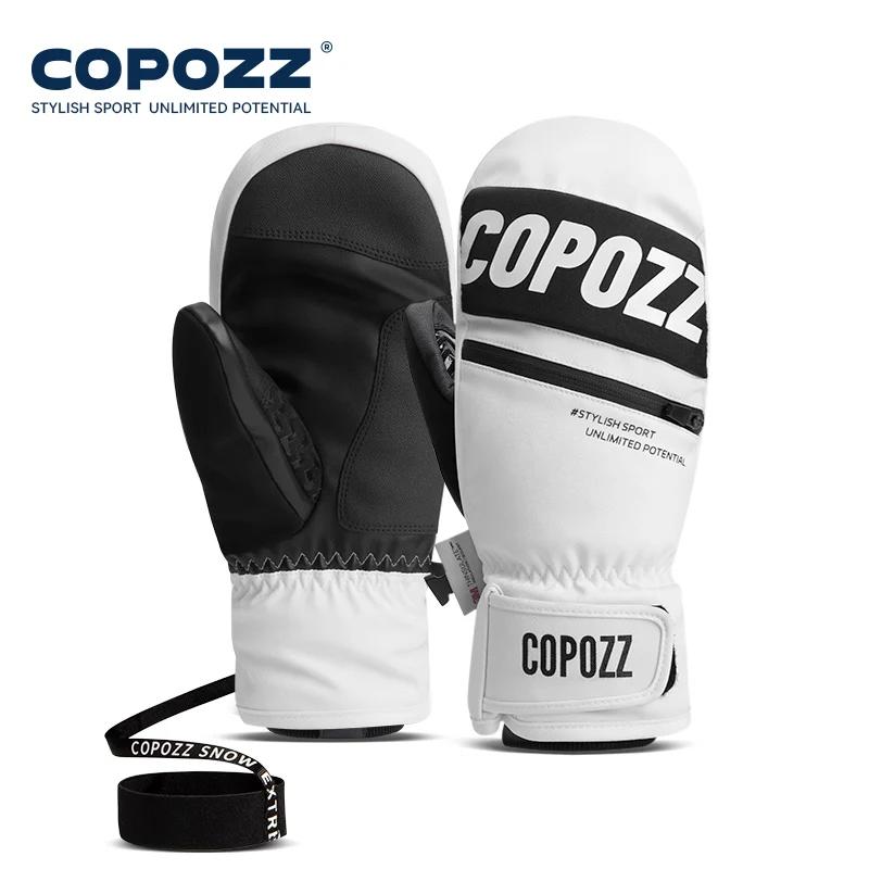 COPOZZ nouvelle mise à niveau épaissir gants de Ski hiver hommes femmes 3M Thinsulate gants de Snowb