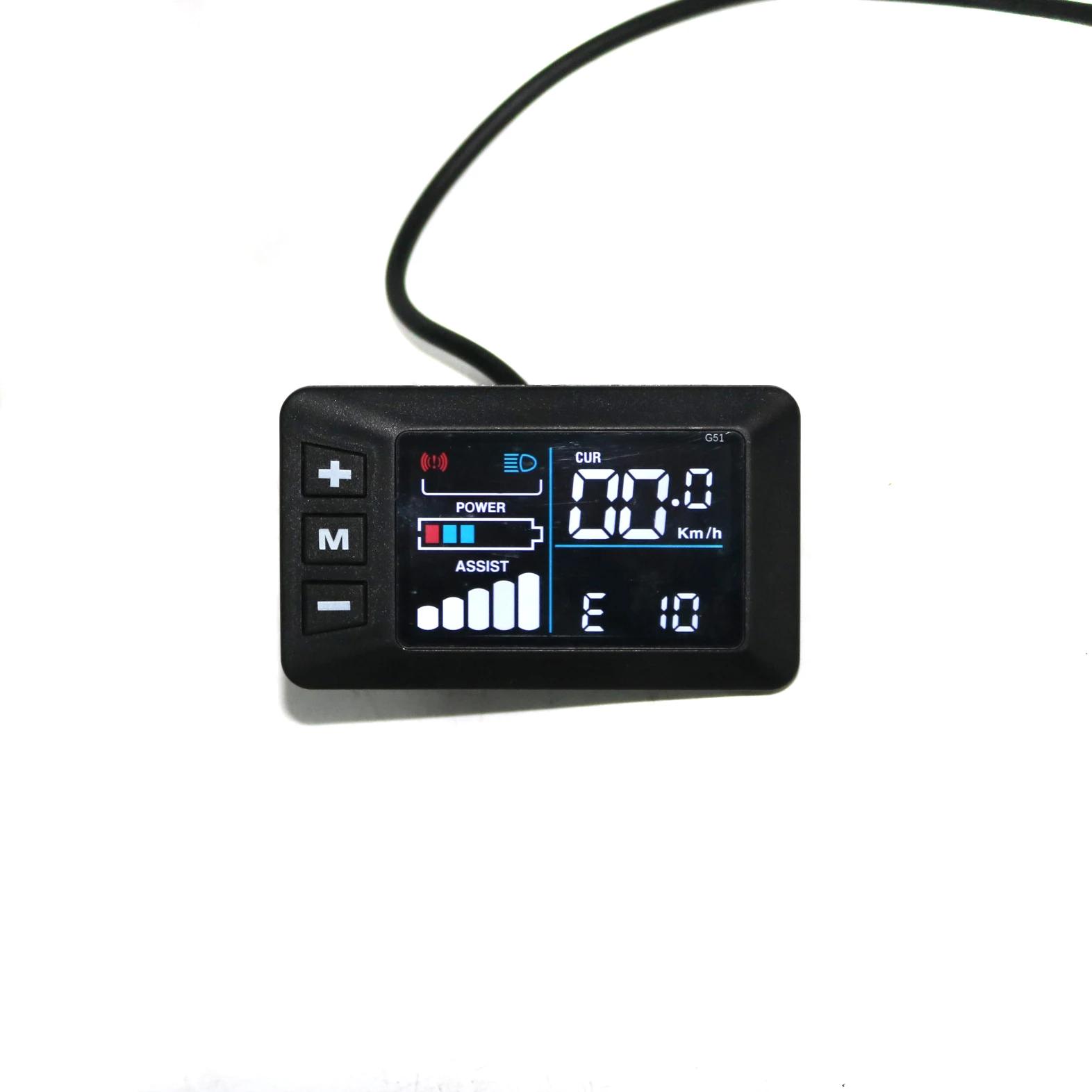 Contrôleur moteur électrique GREENSmen Six Mosfet LCD G51 36V-60V 500W BLDC pour vélo électrique