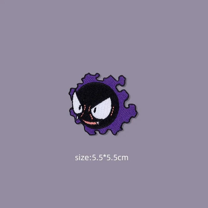 Original Pokemon 3 style Gengar Patch bricolage Badge tissu Patch broderie vêtements sac autocollant