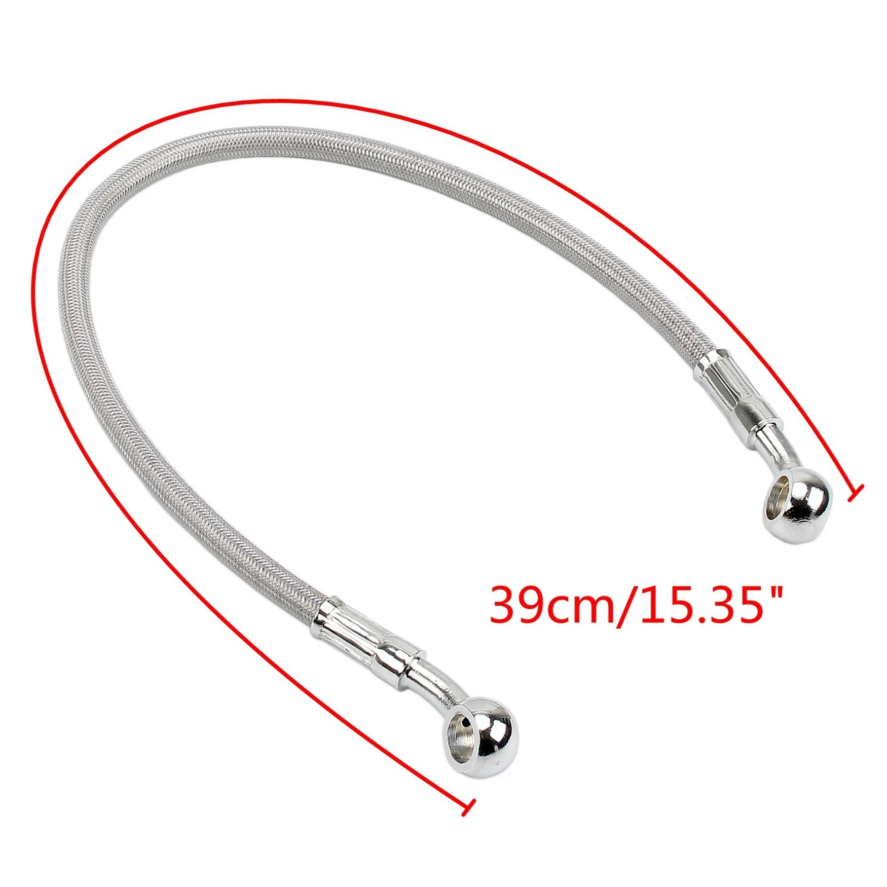 Tuyau d'huile de frein de Moto 39cm-150cm, ligne de frein universelle pour Moto, Pipeline tressé en 