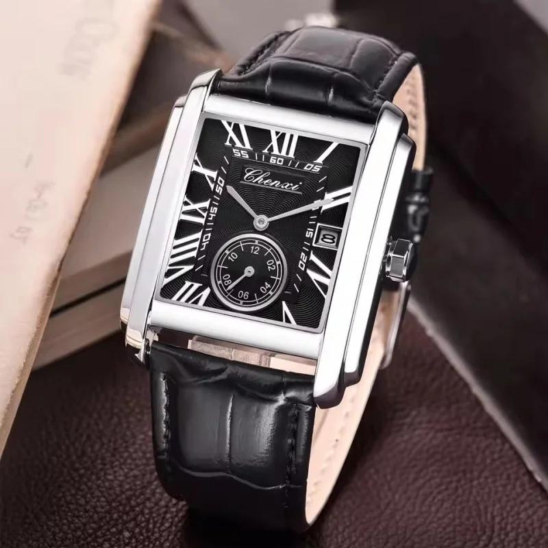 CHENXI 8216 vente chaude Top marque affaires montre pour hommes Quartz militaire calendrier étanche 