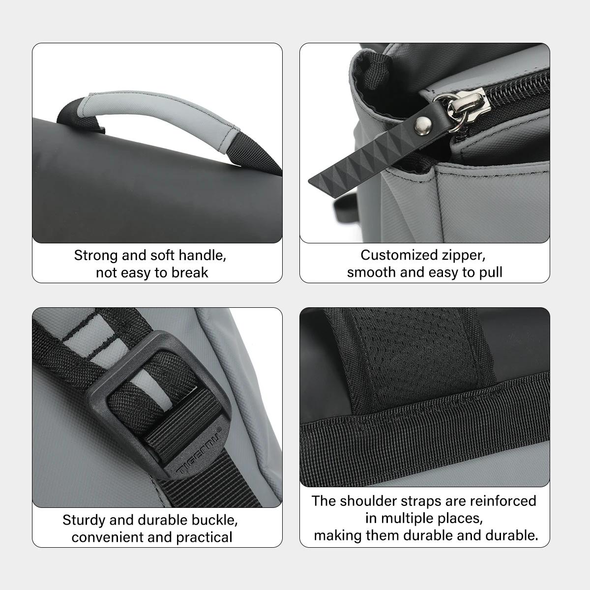Tigernu mode sac à dos hommes Style coréen sac à dos pour ordinateur portable sac à dos étanche sacs