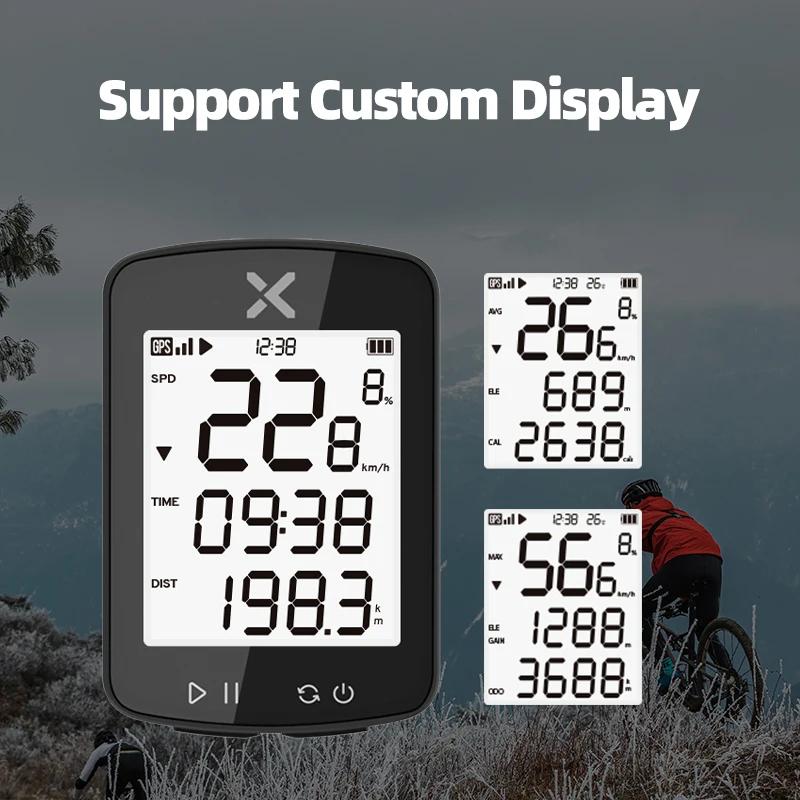 XOSS-Ordinateur de vélo NipGPS sans fil intelligent, IPX7, étanche, compteur de vitesse de type C, c