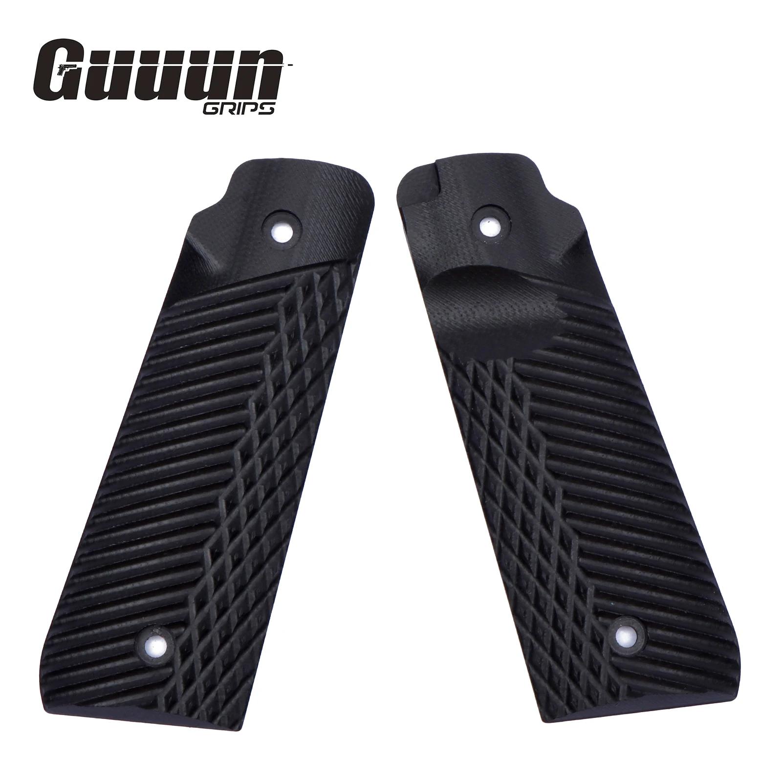 Poignées Guuun Ruger Mark IV 22/45 Lite G10 pour Ruger 22 45 Lite génération 4 NON pour Gen 3, Textu