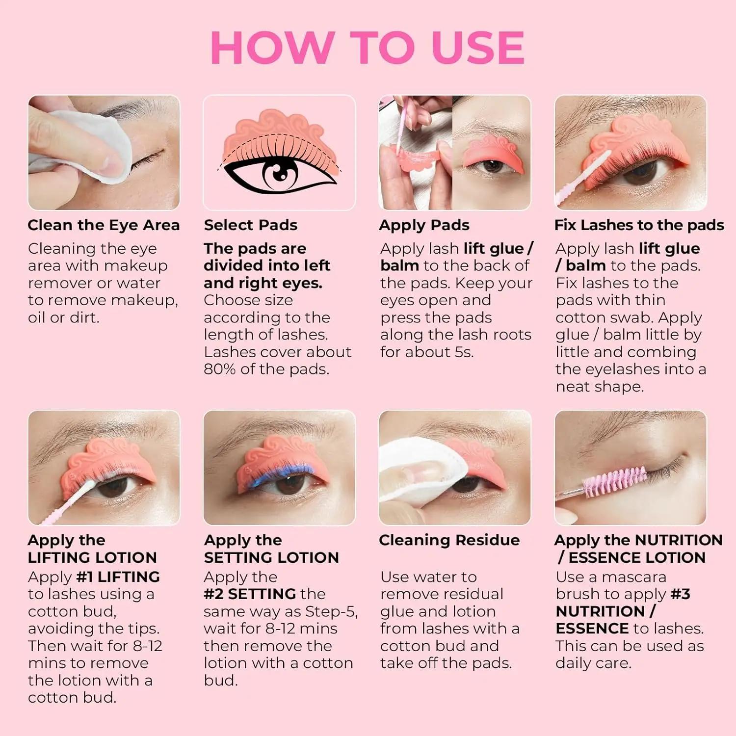 Lomansa nouveau Kit de stratification des sourcils pour permanente des sourcils, Film alimentaire, N