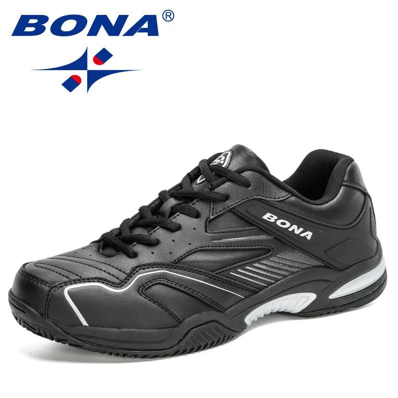 BONA-Chaussures de tennis de table pour hommes, baskets de sport d'intérieur confortables et respira