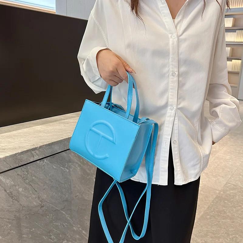 Nouveau sac seau mini tendance pour femme, sac à main polyvalent 3-en-1 avec poignée supérieure et b
