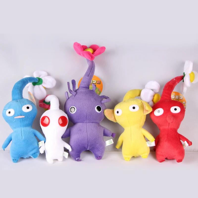 15CM Pikmin peluche poupée jeu Olimar fleur feuilles bourgeon Chappy Bulborb doux peluche rouge jaun