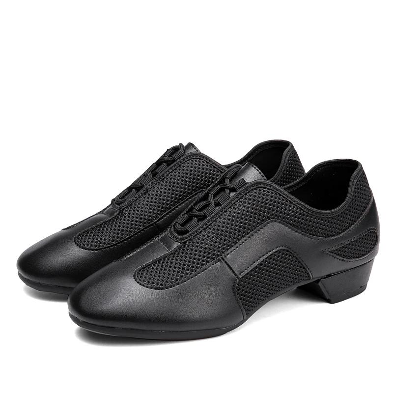 Chaussures de danse salon femmes Salsa latine semelle souple professionnelles Jazz Tango talons 2cm