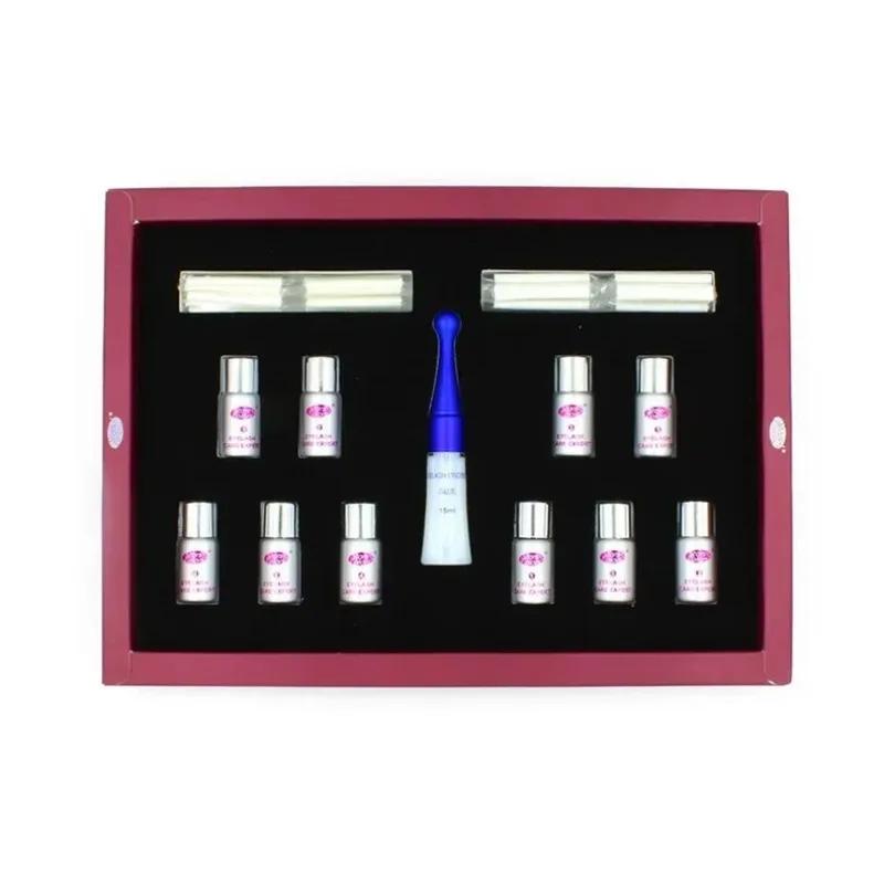 Ensemble de permanente de cils de marque Stars Colors 100%, pour faire la permanente des cils, pour