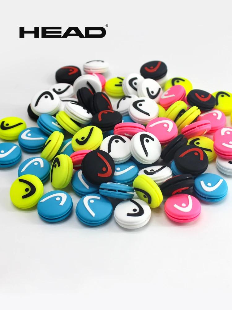 2 pièces/lot tête circulaire raquette de Tennis amortisseur amortisseurs de vibrations Silicone Dura