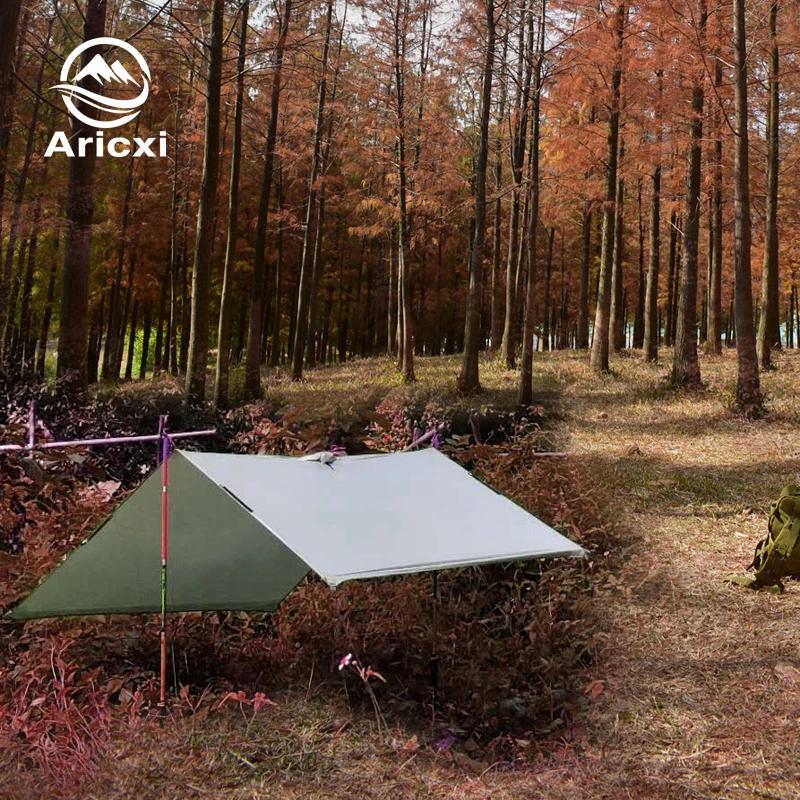 Bâche Ultra Légère, Enduite Silicone 15D, Nylon Argenté, Empiècement, Abri, 210x150cm, 300x210cm