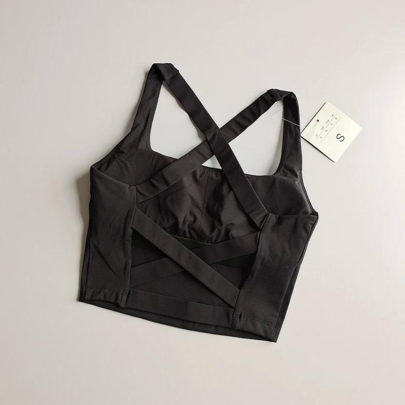 Soutien-gorge de sport sans couture soutien-gorge de sport sans couture Sexy Yoga haut de fitness sp