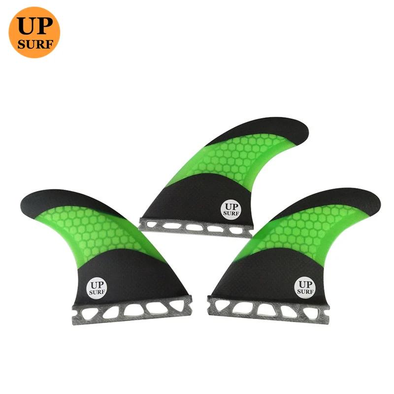UPSURF FUTURE Fins G5/G7 Sup planche de Surf, Quilhas en fibre de carbone 3 pièces/ensemble, accesso