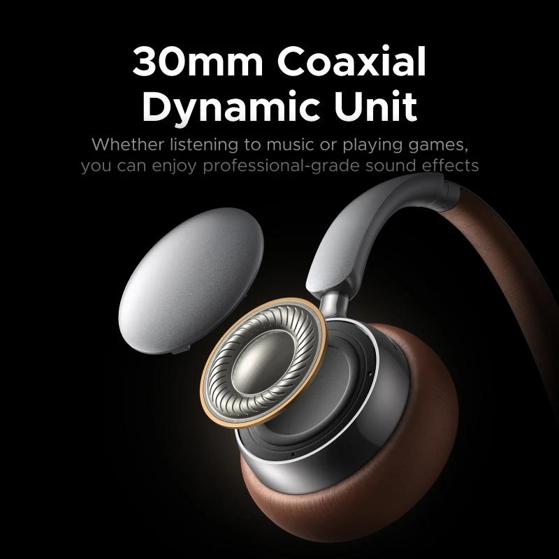 UGREEN ANC Casque antibruit actif sans fil sur l'oreille Écouteurs Bluetooth