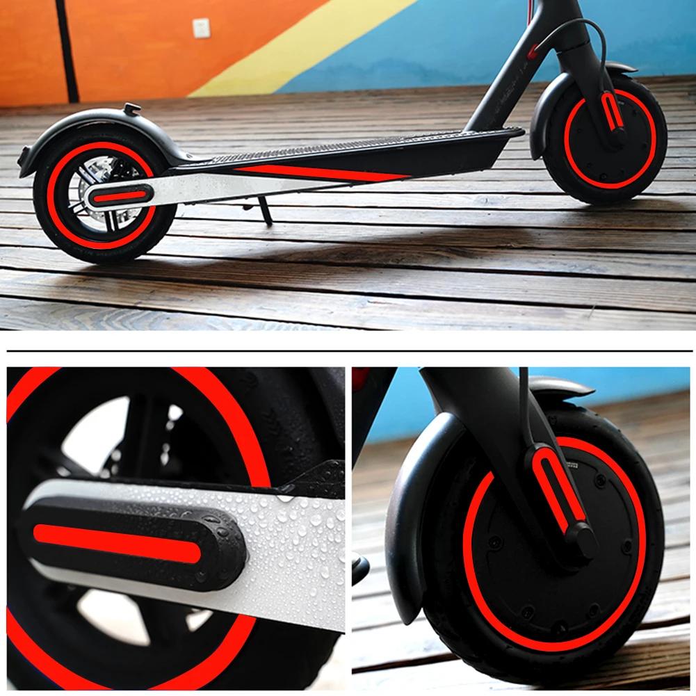 Bande d'avertissement de conduite nocturne chaude pour Xiaomi Mijia M365, autocollant réfléchissant 
