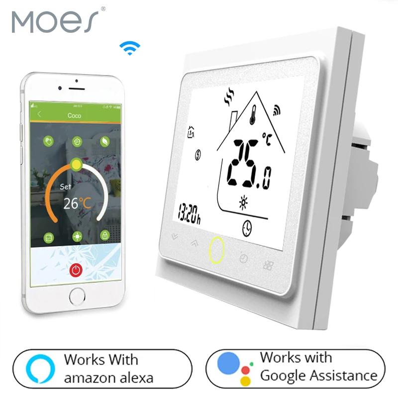 Thermostat intelligent WiFi, régulateur de température pour eau/chauffage électrique au sol, chaudiè