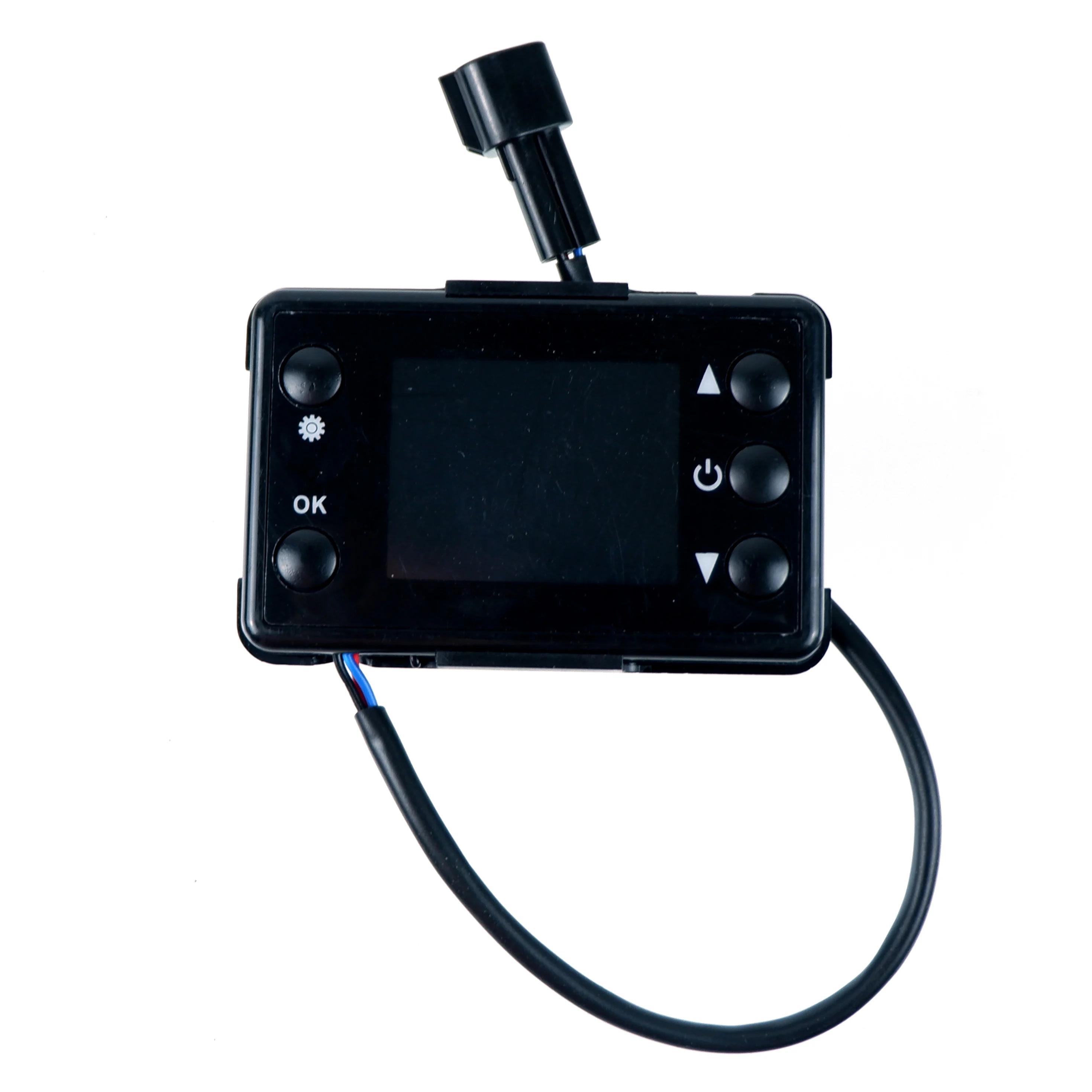 Chauffage de stationnement Air Diesel 12V 24V 2kw 3kw 5kw 8kw, interrupteur de moniteur LCD, carte m
