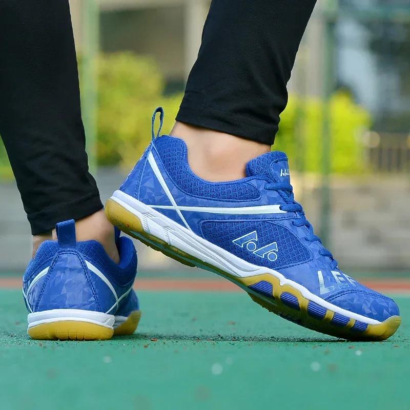 Chaussures de Tennis de Table professionnelles pour hommes, chaussures de Badminton, de compétition,