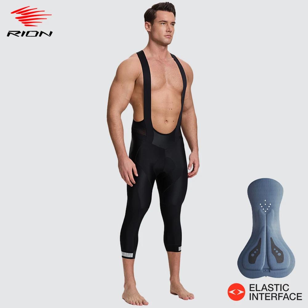 RION – Shorts de cyclisme pour hommes, pantalons de motard sur route Pro, vtt, rembourré, collant de