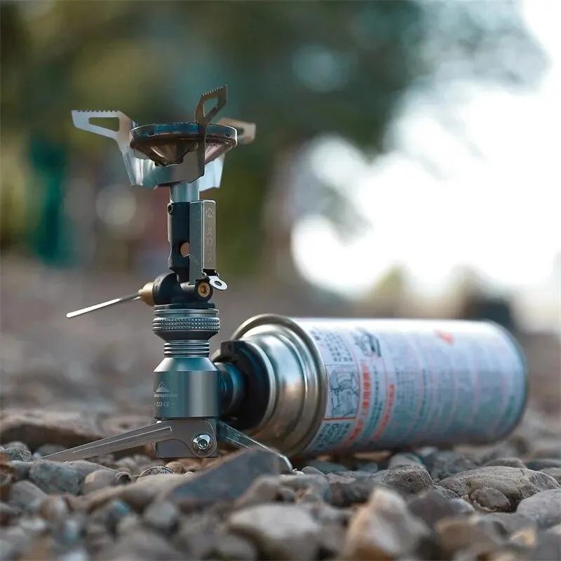 CPAMINGMOON Support de four à fusée Z23-CB Adaptateur à trois broches, Tête de four à gaz longue pla
