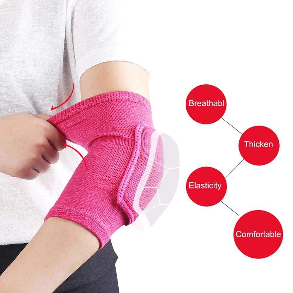 GOMOREON 1 paire de coudières de Compression bras orthèse soutien Fitness bras protecteur volley-bal