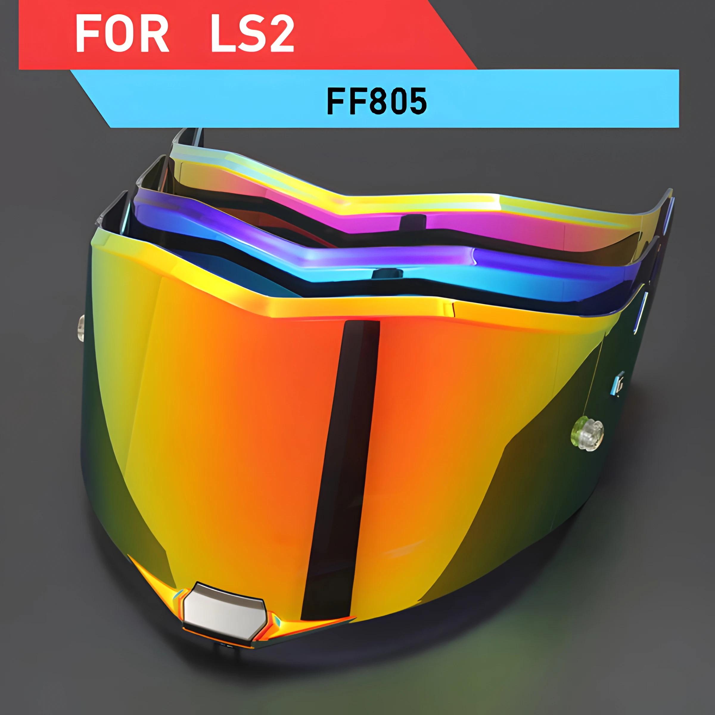 Pour LS2 FF805 THUNDER casque visière lentille casque intégral Moto accessoires Capacete LS2 FF805 C