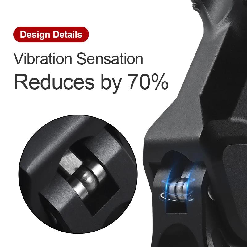 BOLANY-Potence de suspension pour vélos, tige de guidon de vélo absorbant les chocs, amortisseur de 