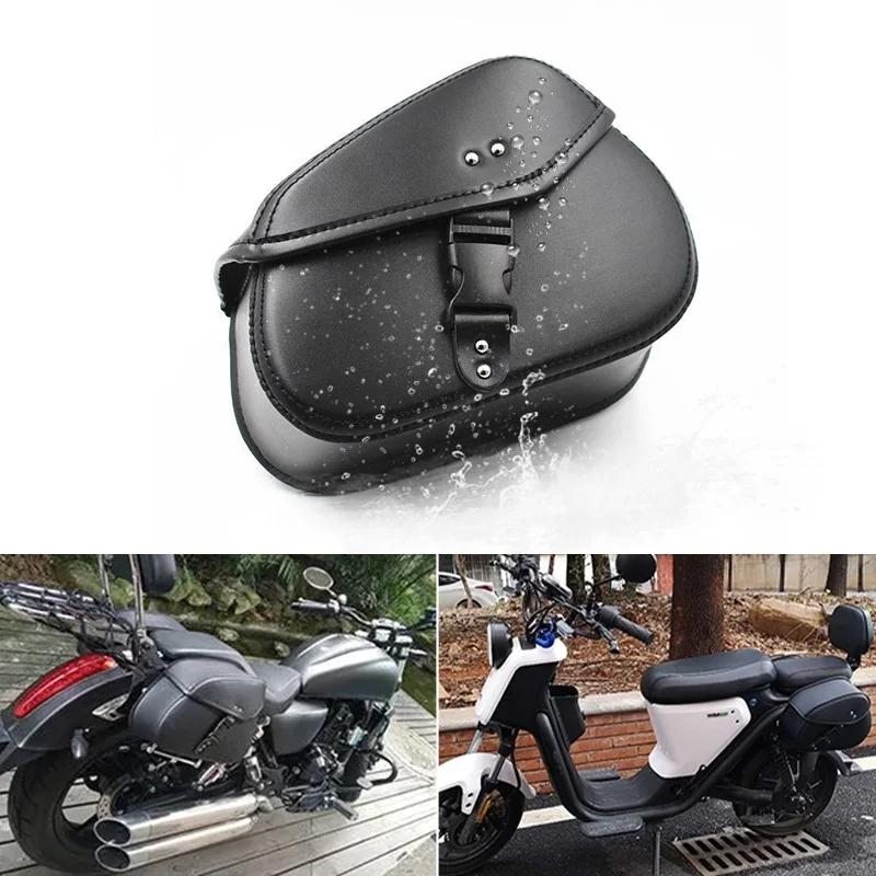 Sacs arrière de queue de bagage pour Sportster 883 1200 Honda Yamaha Suzuki, sacoches latérales de m