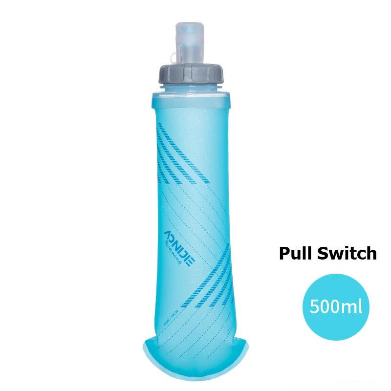 AONIJIE SD09 SD10 250ml 500ml flacon souple pliable bouteille d'eau TPU sans BPA pour la course d'hy