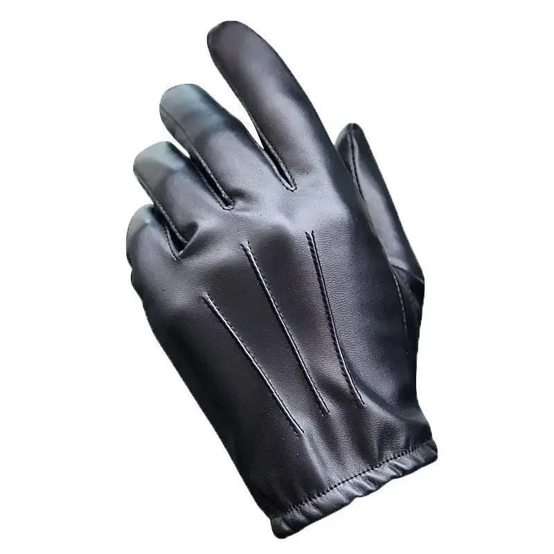 Gants de voiture à écran tactile gants en cuir respirants à doigt complet Moto Motocross gants de sp