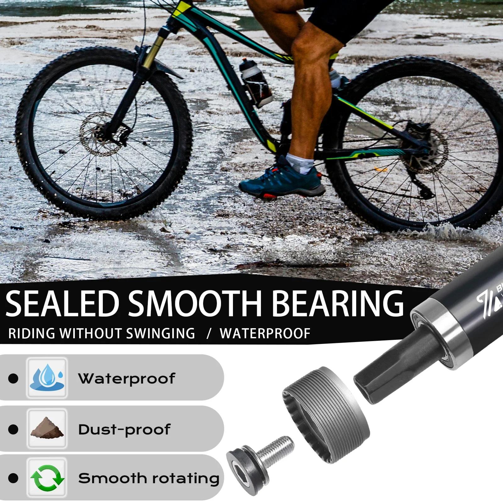 BUCKLOS vélo de montagne BB support de pédalier carré BB68 fileté CNC gros vélo de neige pédalier 11