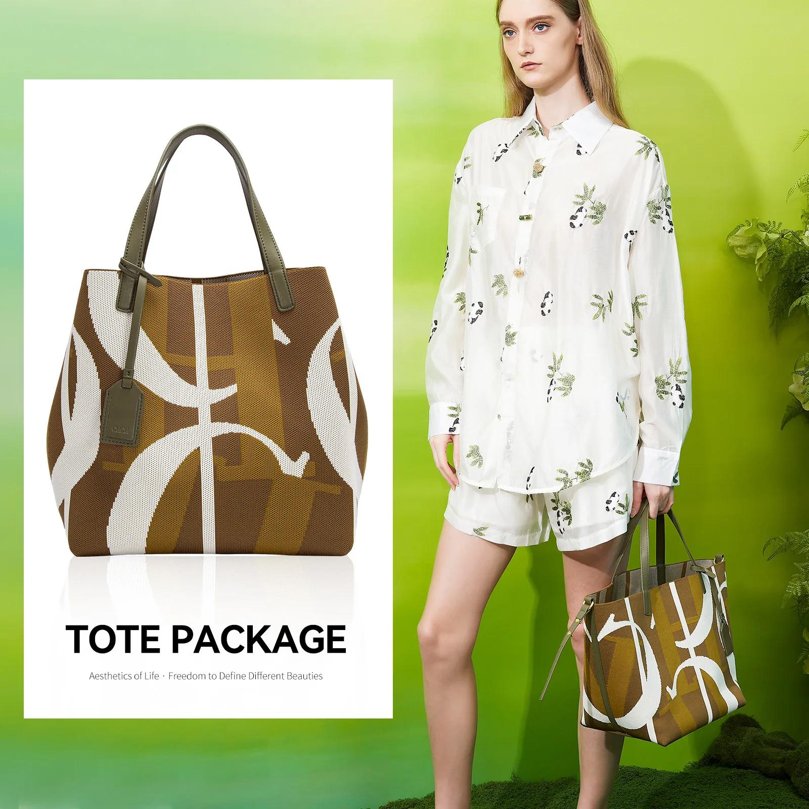 Sac fourre-tout coloré de grande capacité, artisanat exquis, sac de fête à la mode classique, nouvea