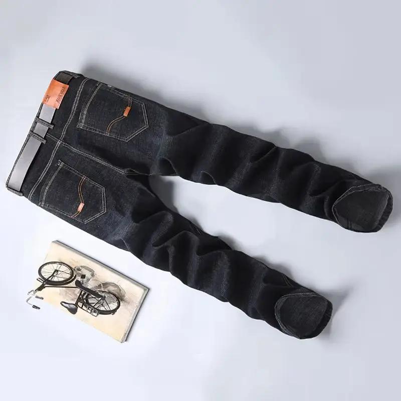 Nouveau pantalon slim extensible de luxe léger pour homme, confortable et doux, style business, coup