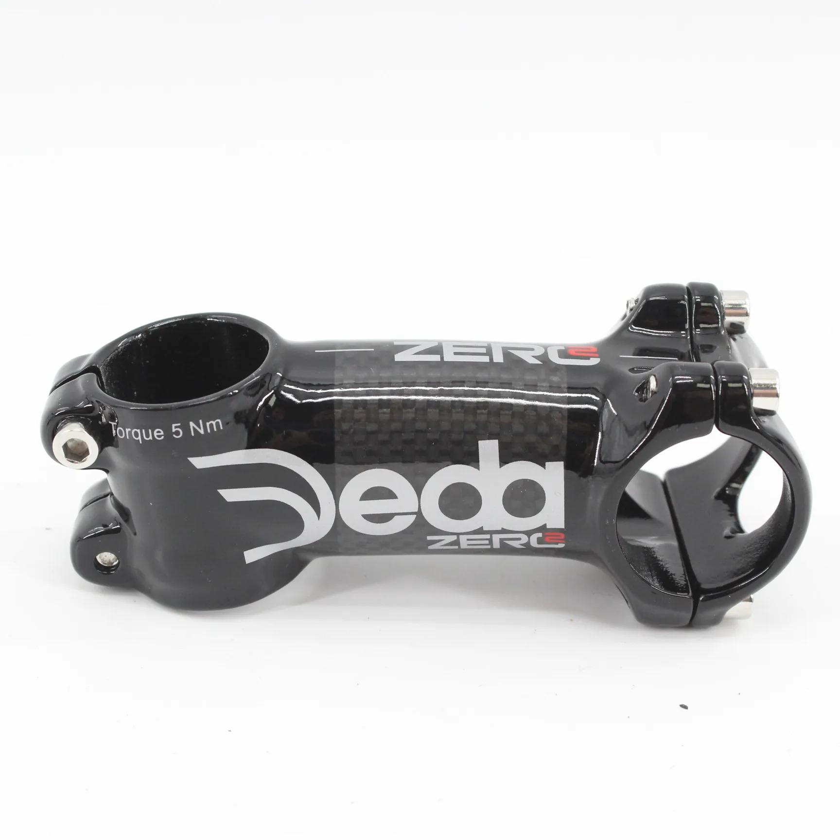Tout nouveau JEDA argent route carbone tige de vélo en alliage 31.8*60-120mm 6 17 degrés Angle VTT t