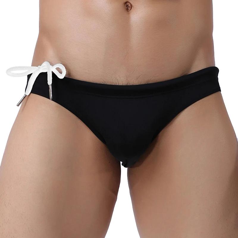 Nouveau maillot de bain Sexy maillots de bain hommes bref maillot de bain pour maillot de bain homme