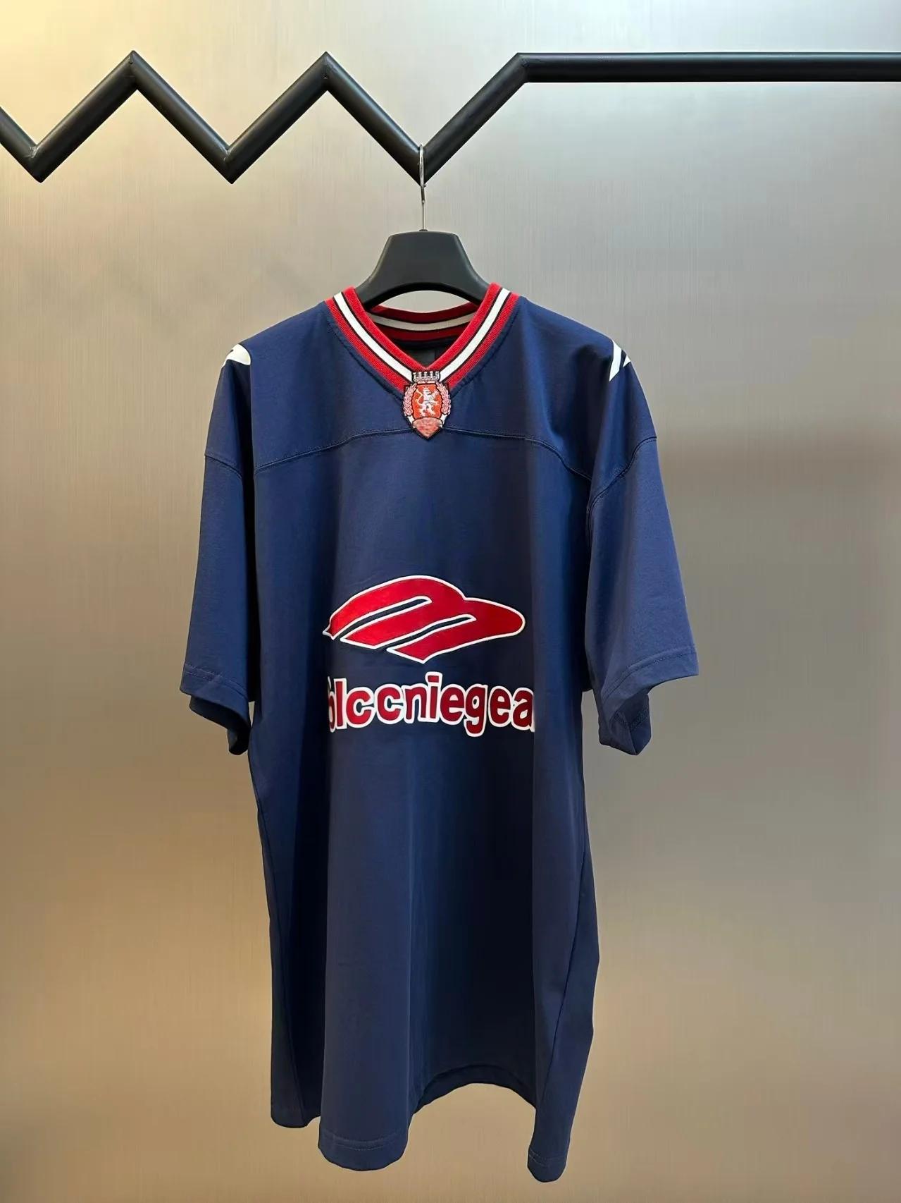 【13 styles】BLCCNIEGEA T-shirt à manches courtes en coton avec lettres, style Paris B, de haute quali