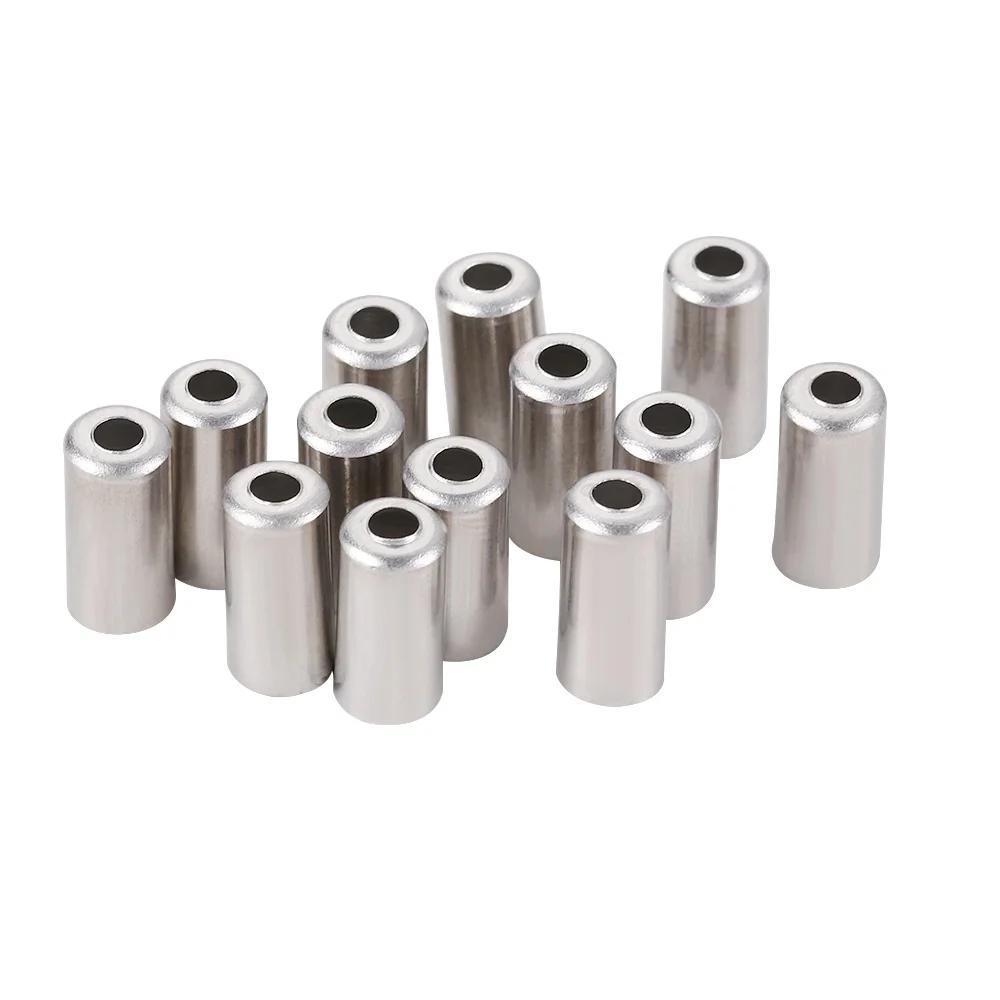 100 pièces 5*10mm vélo VTT manette de vitesse cordon fin couvre ligne de frein capuchon câble boucho